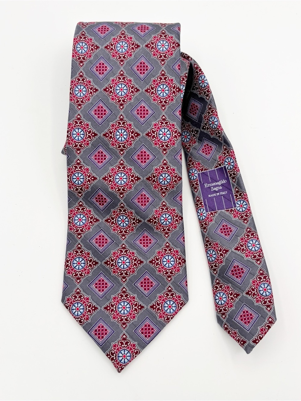 Ermenegildo Zegna Silk Necktie